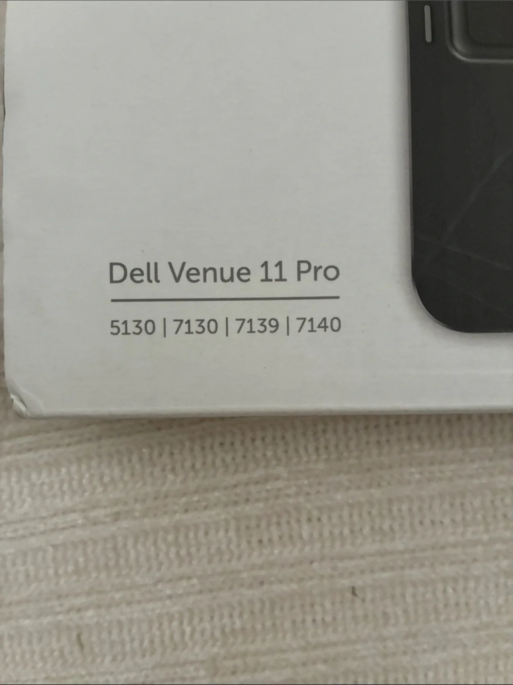 Dell Venue Mobile Keyboard - Black Slim Keyboard with Touchpad